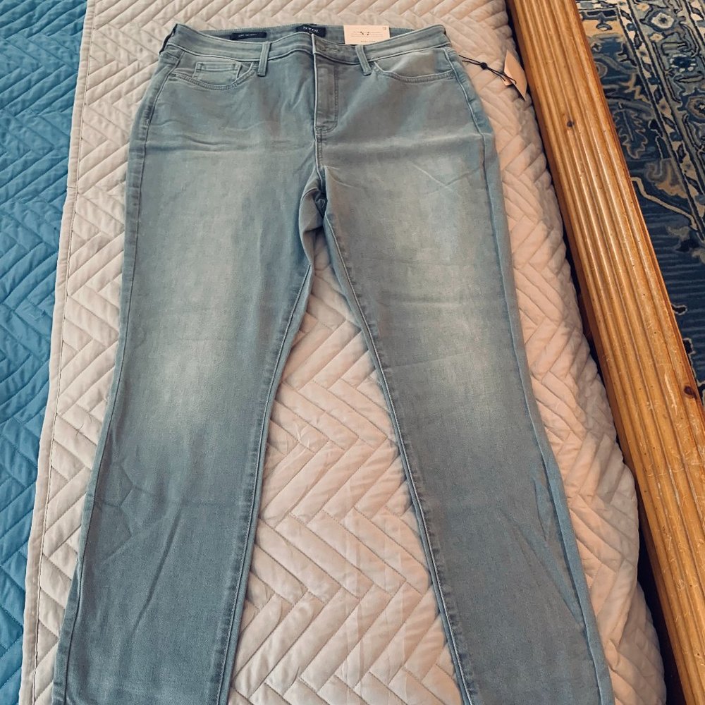 NYDJ - Gray Ami Skinny Jeans - Size 12